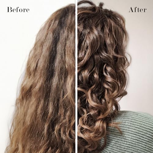 Saphira Divine Curls Mud Hair Mask with Dead Sea Minerals – Deep Conditioning Mask for Curly & Wavy Hair – Hydration & Curl Definition – Professional Hair Care 8.5oz / 250ml