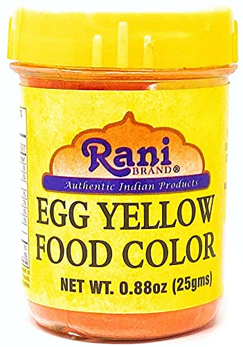 Rani Yellow Food Color Indian 25gm (0.88oz) ~ Vegan