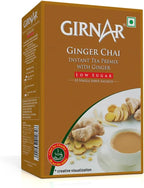 Girnar Instant Chai (Tea) Premix With Ginger Unsweetened, 10 Sachet Pack