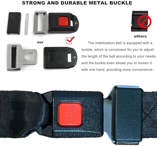 Mobilization Belt - Physical Therapy Belt Used for Physical Therapy ，Rehabilitation, and Manual Therapy Belt ;Mobilization Belt Physical Therapy- Highly Recommended by Physical Therapists