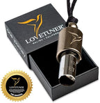 LOVETUNER 528Hz Breathing Necklace for Stress Relief, Mindfulness & Meditation | Sound Healing Whistle for Anxiety, Focus, Calm & Relaxation | Emotional Wellness, Inner Peace & Balance Necklace