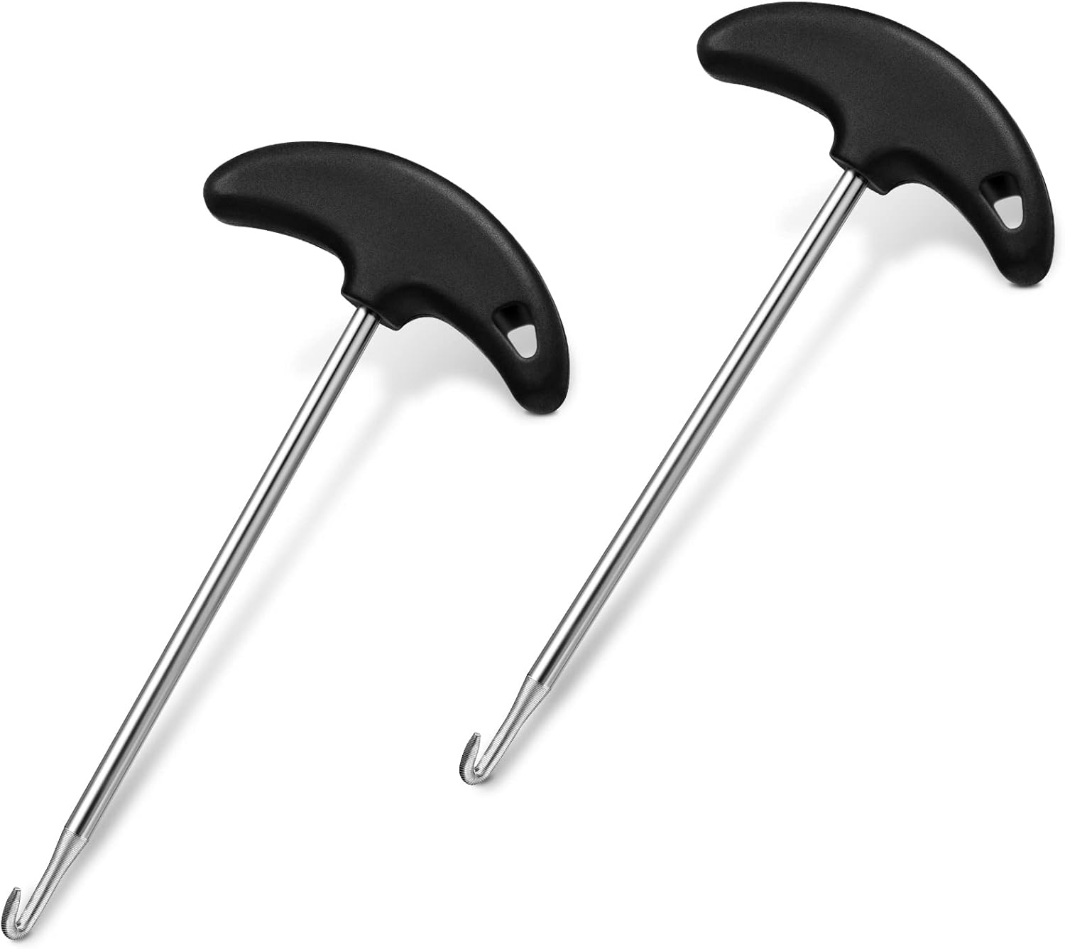 Tondiamo Shoe Lace Tightner Stainless Steel Plastic Hockey Skate Tightener Wire Sports Skate Key Tool Shoe Lace Puller Ice Roller Skate Tool for Ice-Skates Figure-Skates Boots