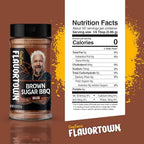 Guy Fieri's Flavortown Brown Sugar BBQ Dry Rub - Grill Seasoning For Chicken, Ribs, Steak, & Pork, Great for Smoking & Grilling Meats, Sweet & Smoky Flavor - 4.5 oz (Pack of 1)