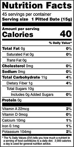 Terrasoul Superfoods Organic Pitted Medjool Dates, 3 Lbs (Pack of 2) - Pits Removed | Soft Chewy Texture | Sweet Caramel Taste
