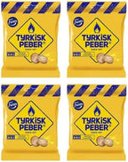Fazer Tyrkisk Peber Liquorice Candy 4 Packs of 120g 16.8oz