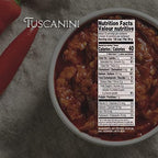 Tuscanini Premium Chopped Calabrian Chili Peppers In Olive Oil, 9.2oz, Just 3 ingredients, All Natural, Nothing Artificial, Product of Italy, Kosher