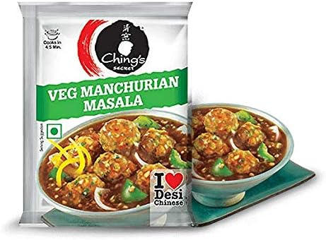 Chings Veg Manchurian Masala - Pack Of 10
