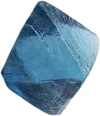 Erliway Natural Blue Fluorite Octahedron Stones 0.8-0.9'' Raw Rough Fluorite Gemstone Crystal Quartz Gemstone Rhombus Crystals for Fountain Home Decoration Reiki Chakra Meditation