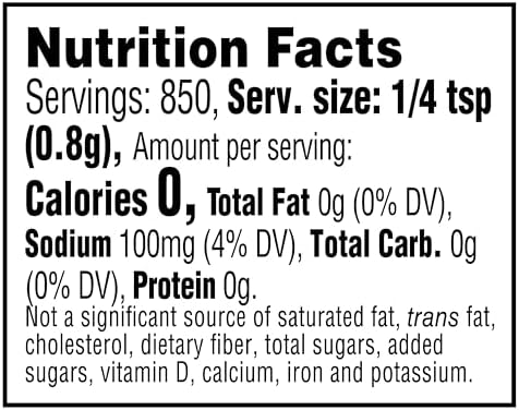Amazon Grocery, Garlic & Pepper Seasoning, 24 Oz