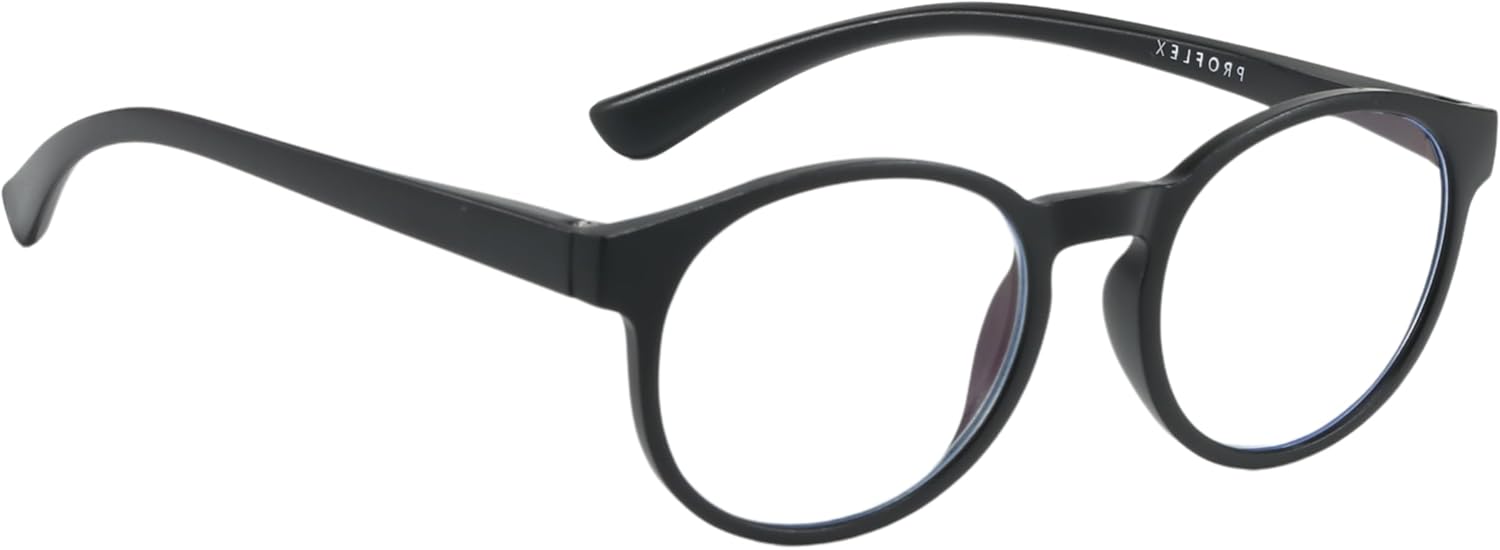 PROFLEX Lumin Blue Light Blocking Reading Glasses(1 pcs) – Compact, Lightweight, Flexible, Anti-Slip and Anti-Scratch Lenses