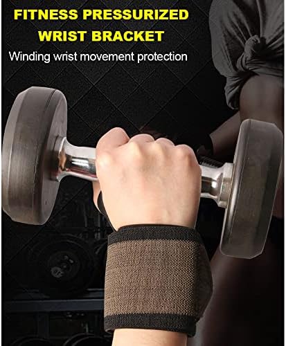1Pair Wrist Wrap Weight Lifting Gym Cross Training Fitness Padded Thumb Brace Strap Power Hand Support Bar Wristband