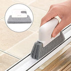 5PCS Window Groove Cleaning Brush, Sliding Door Track Cleaner Shutter Clean Brush Portable Handheld Window Track Cleaner for Home