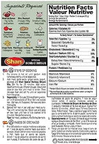 Shan Bombay Biryani Recipe and Seasoning Mix 2.11 oz (60g) - Spice Powder for Meat and Potato Layered Pilaf - Suitable for Vegetarians - Airtight Bag in a Box (Pack of 6)