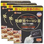 FINE JAPAN Fermented Black Oil Cut Oolong Tea 49.5 g (1.5g x 33 sachets) 3 pack set