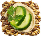 Flackers Organic Sea Salt Flaxseed Crackers, 5 Ounce 4-Pack, Gluten Free, Non GMO, Vegan, Keto Snack, 9g Fiber, 1g Net Carb