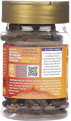 Rani Lindy Pepper Whole (Long Pepper, Piper Longum, Pipli) 3.88oz (110g) PET Jar ~ All Natural | Gluten Friendly | NON-GMO | Vegan | Indian Origin