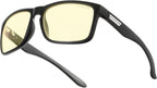 GUNNAR - Premium Reading Glasses - Blocks 65% Blue Light - Intercept, Onyx, Amber Lens, Pwr +1.5