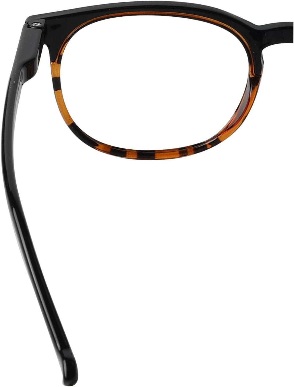 Eyekepper (Must Buy Both Eye) Black/Tortoise-Left Eye +2.25 Reading Glasses Different Strength Each Eye Retro Readers