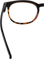 Eyekepper (Must Buy Both Eye) Black/Tortoise-Left Eye +2.25 Reading Glasses Different Strength Each Eye Retro Readers