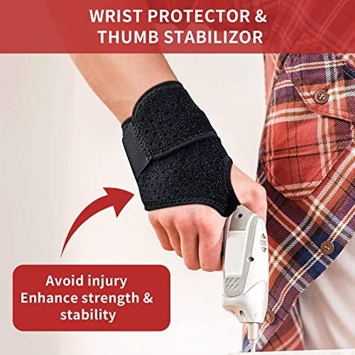 AMYONE Wrist Brace for Carpal Tunnel, Adjustable Wrist Wraps for Pain Relief/Arthritis/Tendonitis/TFCC Tears, Flexible Wrist Support for Working Out/Exercise/Tennis for Women/Men Right & Left Hand