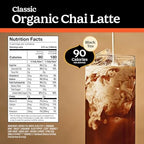 Yogi Barista Classic Organic Chai Latte, Vegan Friendly, Kosher, USDA Certified Organic, 32 Fluid Ounce (Pack of 6)