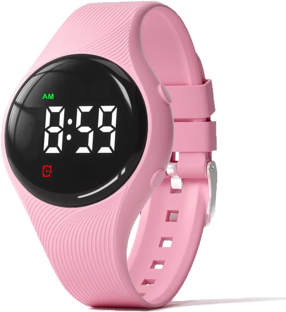 Potty Training Watch - Water Resistant Silent Vibrating Watch - Rechargeable Medical Reminder Watch - with Alarm and Lock Screen
