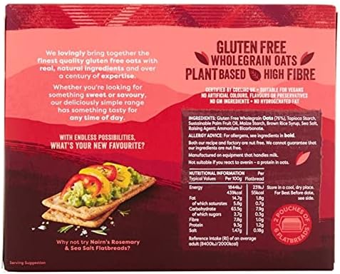 Nairns Original Flatbread, 150 g, Pack of 6