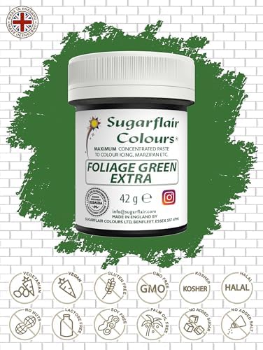 Sugarflair Maximum Concentrated Paste Foliage Green Extra