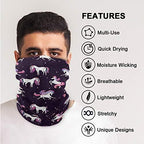 visesunny Seamless Scarves Bandana Scarf UV Resistence Outdoor Sport Balaclavas Headwear Headband Unisex