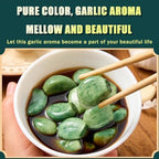 Phuumy 1.65lb Laba Garlic Pickled With Vinegar Fresh Green Garlic,It can be used directly as a salad dressing or chopped and mixed with sauce without additional processing Chinese Shandong Special Pic