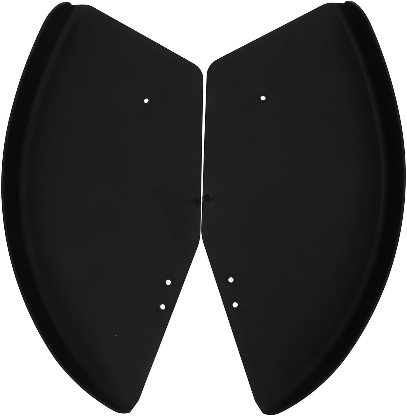 1 Pair Wheelchair Guard Wheelchair Clothing Guard Wind-Proof Board Skirt Guards Part Side Board Accessory Side Black Abs