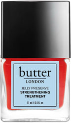 butter LONDON Nail Strengthener for Damaged Nails, Jelly Preserve - Pink Translucent Finish Nail Polish Strengthens, Nourishes & Rejuvenates Nail Beds & Roots - Nail Care Products