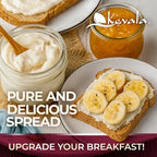 Kevala Organic Coconut Butter - Nutritious Addition to Baking and Cooking, Made in USA, Creamy Spread for Toasts and Desserts, Ingredient for Homemade Skincare and Haircare Cosmetics, Bulk Size, 8 lb