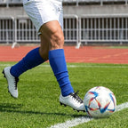 3 Pairs Pre Cut Football Sock Sleeves, 3 Colors Shin Guard Sleeves, Soft Breathable Soccer Sock, Elastic Leg Sleeve for Men Women Soccer Basketball Running Cycling