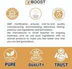 BoostCeuticals D-Ribose 500mg Capsules 1500mg Serving Vegan Energy Heart Muscle Recovery Pure No Fillers Non-GMO Clean Label
