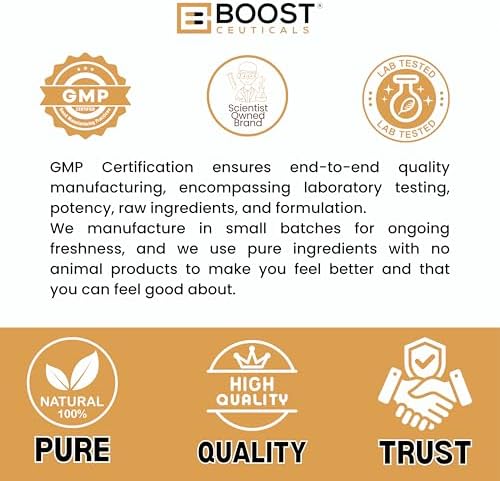 BoostCeuticals D-Ribose 500mg Capsules 1500mg Serving Vegan Energy Heart Muscle Recovery Pure No Fillers Non-GMO Clean Label