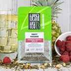 Tiesta Tea - Fruity Paradise, Strawberry Pineapple Green Tea, Premium Loose Leaf Blend, Tropical Fruit Flavor, Medium Caffeine, Hot or Iced, 20-25 Cups, 1.6oz Resealable Pouch