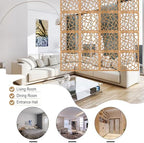 Ceiling Room Dividers Panel, Hanging Room Separation Waterproof Privacy Wall Partitions Screen for Office Indoor Entrance Compartment, Wood Plastic Portable Separador De Ambiente ( Size : 20 Pieces )