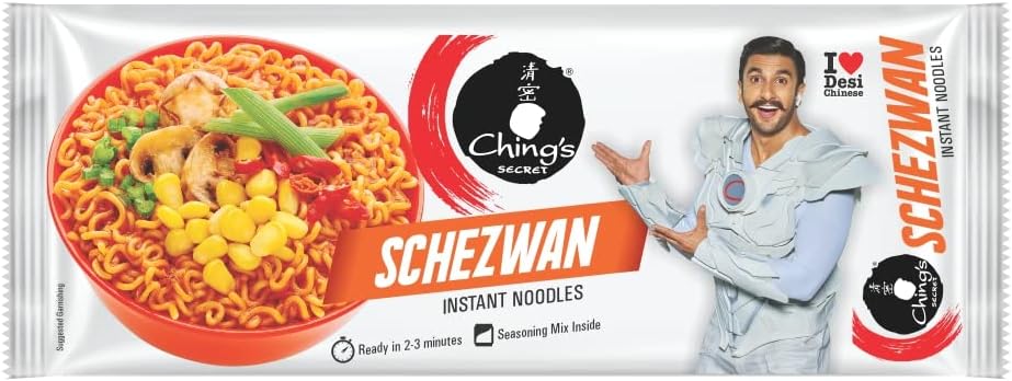 Ching's Secret | Schezwan Instant Noodles | Ching's Chinese Desi Chinese (Single Pack)