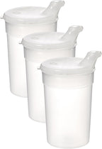 SP Ableware 745880000-1 Flo-Trol Convalescent Feeding Cup Transparent Universal, 8 Ounce (Pack of 3)