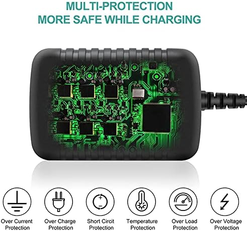 Replacement Charger Compatible with Waterpik WP360 WP360W WP462 WP462W WP450 WP450W YLA-03010 Power Cord (with 2 Prong Plug)