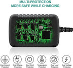 Replacement Charger Compatible with Waterpik WP360 WP360W WP462 WP462W WP450 WP450W YLA-03010 Power Cord (with 2 Prong Plug)