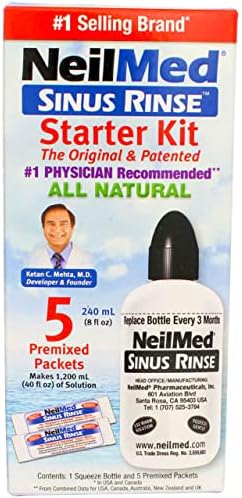 NeilMed Sinus Rinse Starter Kit 1 Each (Pack of 4)