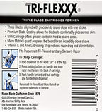 Personna Tri Flex Cartridge, 8 Count