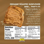SunButter Organic Sunflower Seed Butter, 16 oz (6 Pack of 6) - Nut Free Spread with 7g Plant-Based Protein, Roasted Rich & Savory Flavor, Smooth Texture, Vegan, Kosher & Non-GMO