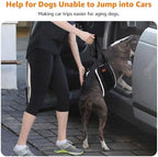 LOOBANI Portable Dog Sling for Back Legs, Hip Support Harness to Help Lift Rear for Canine Aid Old K9 Cruciate Ligament Rehabilitation