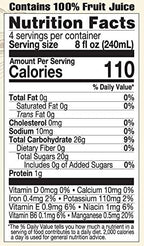 Lakewood Organic PURE Blueberry Juice, 32 Fl Oz (Pack of 6)