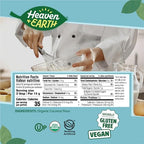 Heaven & Earth Organic Coconut Flour, 16oz (4 Pack = 4 Pounds) | Gluten Free & Grain Free Flour | Keto Flour for Baking | Paleo Friendly | Low Carb Flour | Vegan | Kosher