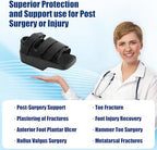 forefoot Offloading Post Op Shoe-Wedge Post Op Shoe Ortho Wedge Healing Shoe Non Weight Bearing Offloading Shoe for Broken Toe, Bunion, Hammer toe, Diabetic Foot Ulcer for Men and Women, L