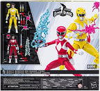Hasbro Power Rangers Lightning Collection Mighty Morphin Yellow Ranger & Red Ranger ''Swap'' Jason & Trini Boom Comics 2-Pack 6-Inch Action Figures, (F6887)